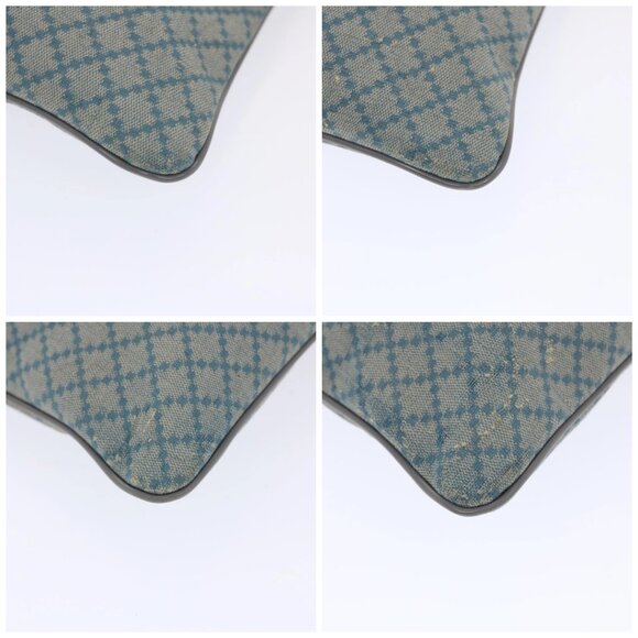 GUCCI Diamante Shoulder Bag PVC Leather Light Blue 295257 Auth bs7152 - Picture 14 of 16